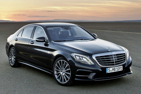 کفپوش چرمی بنز S500